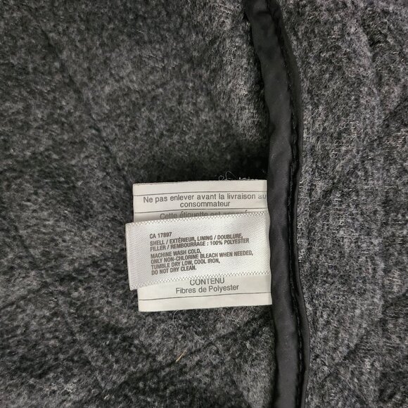 Navy Black/Blue Quilted and lined Coat for Girls - Picture 11 of 13